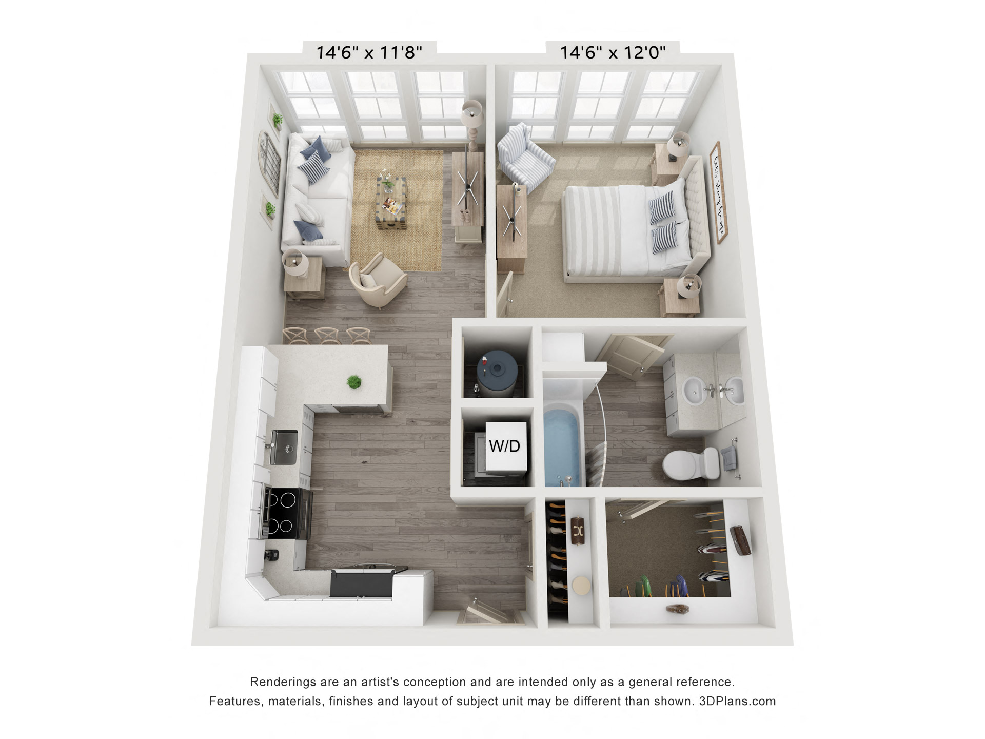 Suite A Floorplan